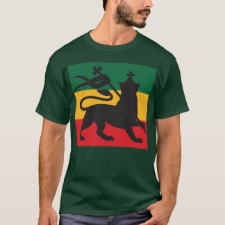 Camiseta del León de Judá Rastafari