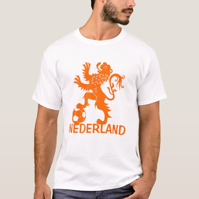 Camiseta del león de Nederland - camisa holandesa (Anverso)