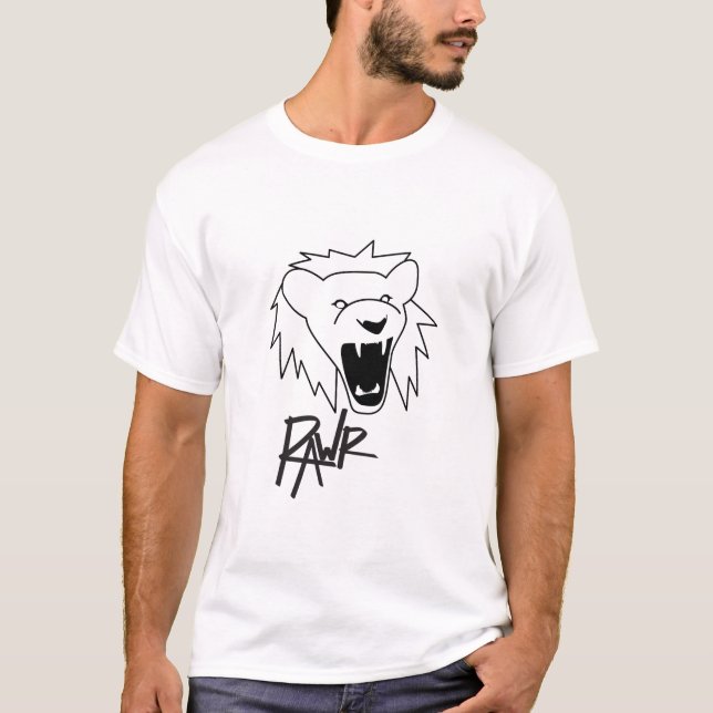 Camiseta del león de Rawr (Anverso)