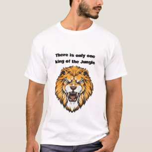 Camiseta del León Rey de la Jungla