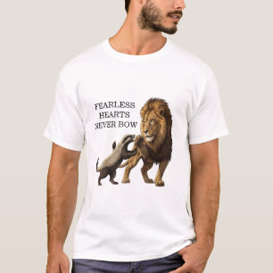 Camiseta del León sin Miedo – Espíritu Audaz, Cora