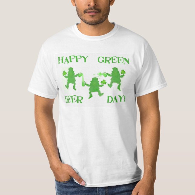 Camiseta del Leprechaun del día de St Patrick (Anverso)