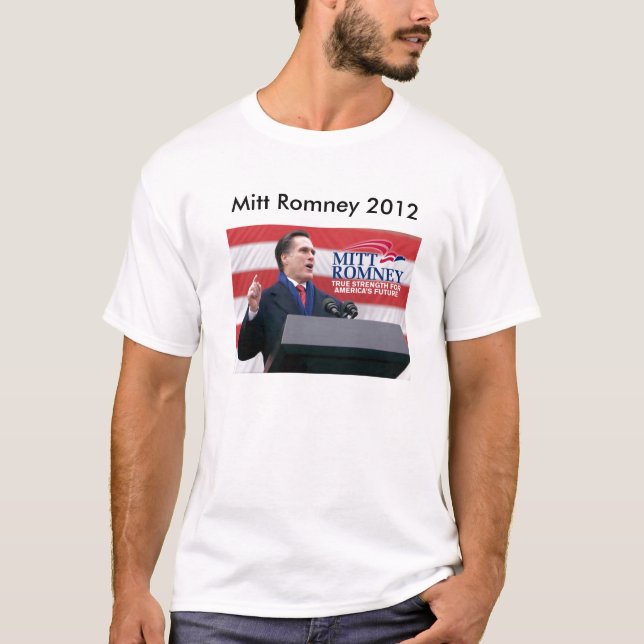 Camiseta del liberal de Romney 2012/Anti (Anverso)