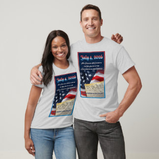 Camiseta del libro del 4 de julio de 2026