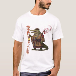 Camiseta del ligador de Samurai - Guerrero del rep