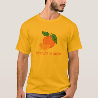 Camiseta del limon de Naranja y