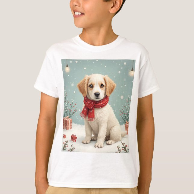 camiseta del lindo perro (Anverso)