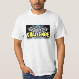 Camiseta del llano del desafío de Boot Camp