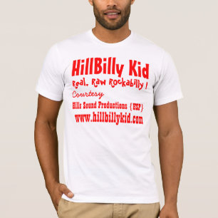 Camiseta del llano del niño del HillBilly