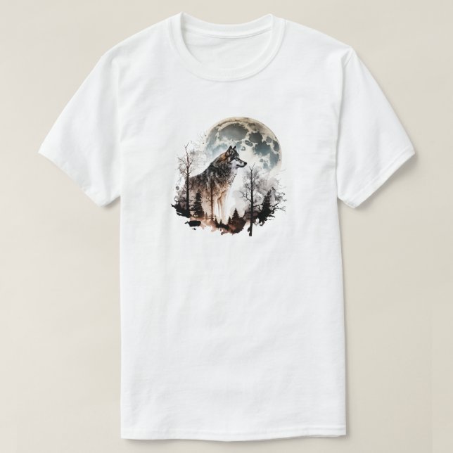 Camiseta del Lobo (Diseño del anverso)