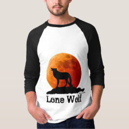 Camiseta del lobo solitario