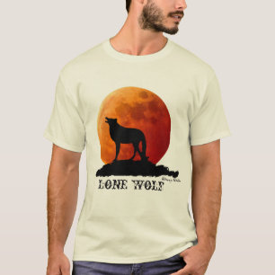 Camiseta del lobo solitario