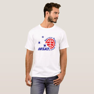 Camiseta del logotipo de AMSAT