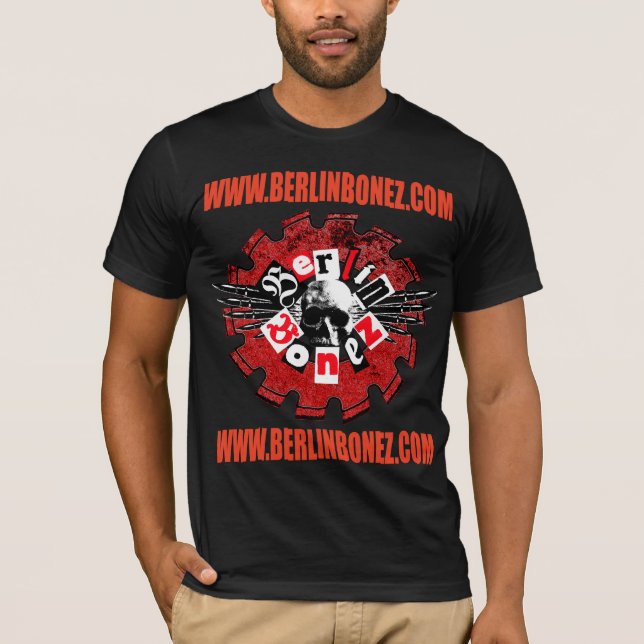 Camiseta del logotipo de BBT64 Berlín Bonez (Anverso)