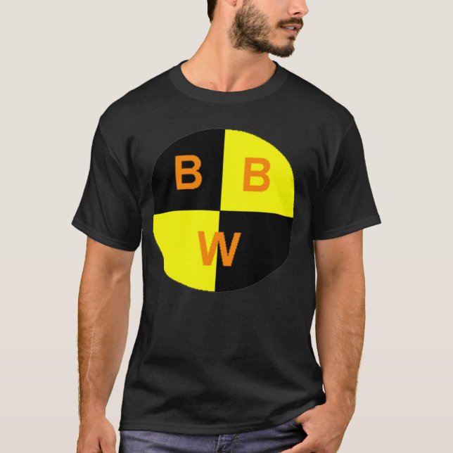 Camiseta del logotipo de BBW (negro) (Anverso)