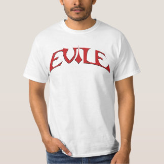Camiseta del logotipo de Evile