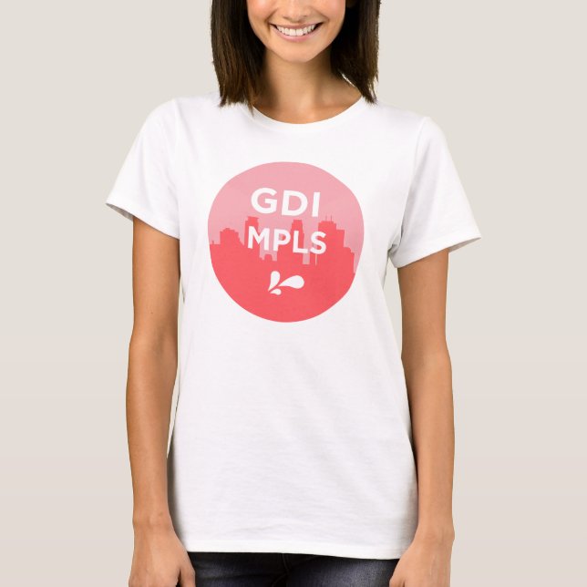 Camiseta del logotipo de GDI MPLS (Anverso)