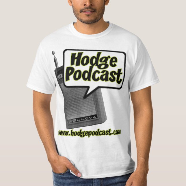 Camiseta del logotipo de Hodgepodcast (Anverso)