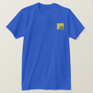 Camiseta del logotipo de JavaScript
