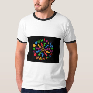 Camiseta del logotipo de la aplicación