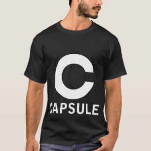 Camiseta del logotipo de la cápsula (gráfico