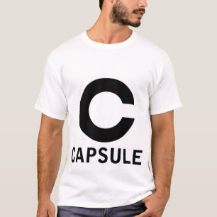 Camiseta del logotipo de la cápsula (gráfico