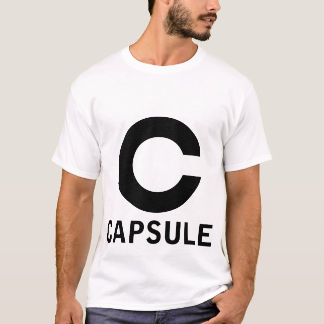 Camiseta del logotipo de la cápsula (gráfico (Anverso)