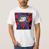 Camiseta del logotipo de la enciclopedia WCCW