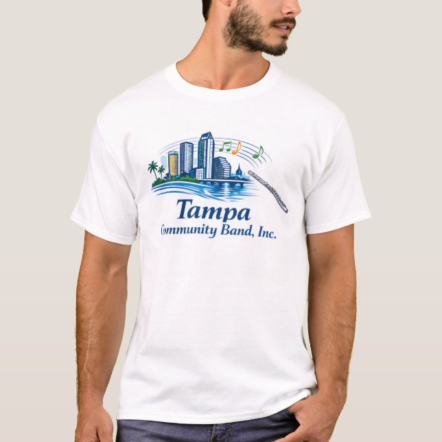 Camiseta del logotipo de la flauta TCB (Anverso)