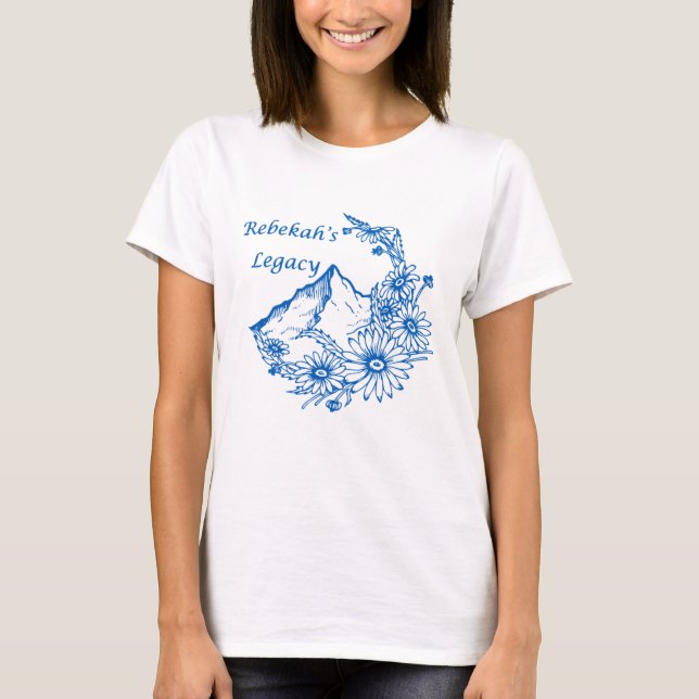Camiseta del logotipo de la herencia de Rebekah (Anverso)