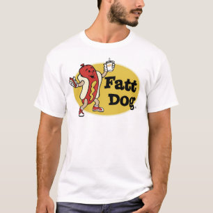 Camiseta del logotipo de la insignia del perro de