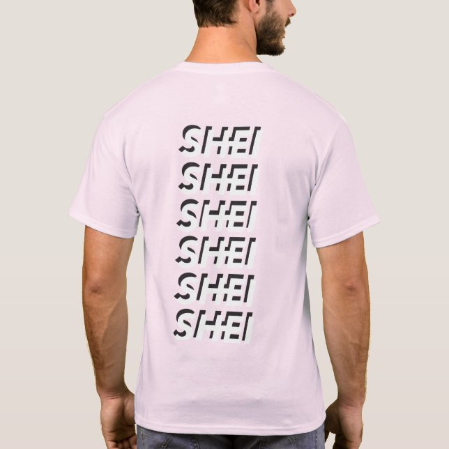 Camiseta del logotipo de la manía de SHEI (Reverso)