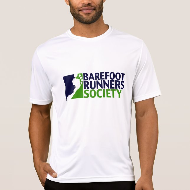 Camiseta del logotipo de la microfibra del (Anverso)