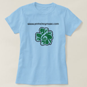 Camiseta del logotipo de la música de Jim Hickey