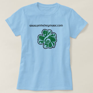 Camiseta del logotipo de la música de Jim Hickey