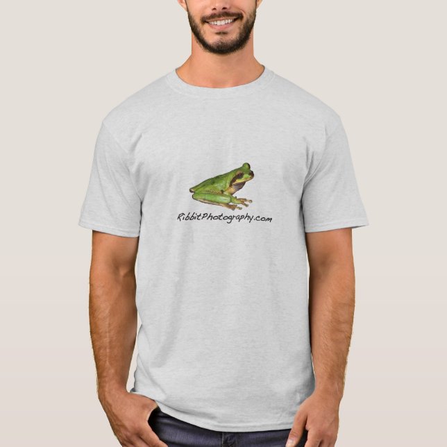 Camiseta del logotipo de la rana de Ribbit (Anverso)