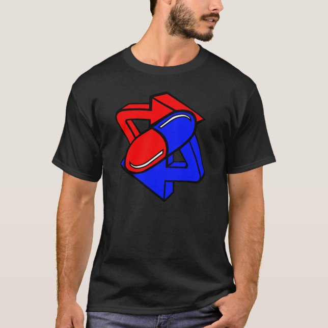 Camiseta del logotipo de la zambullida de FireDome (Anverso)