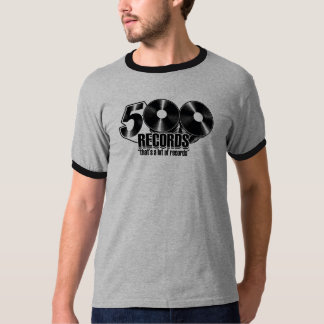 Camiseta del logotipo de los hombres 500