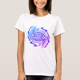 Camiseta del logotipo de Miami de los huracanes de