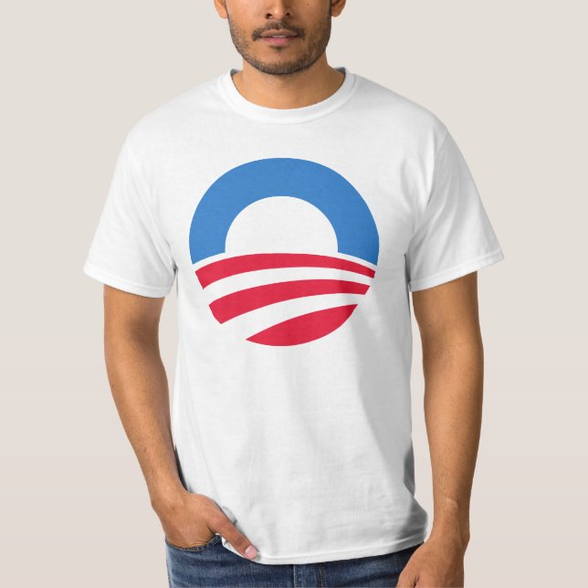 Camiseta del logotipo de presidente Barack Obama (Anverso)