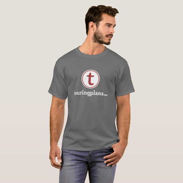 camiseta del logotipo de TouringPlans.com (Anverso completo)