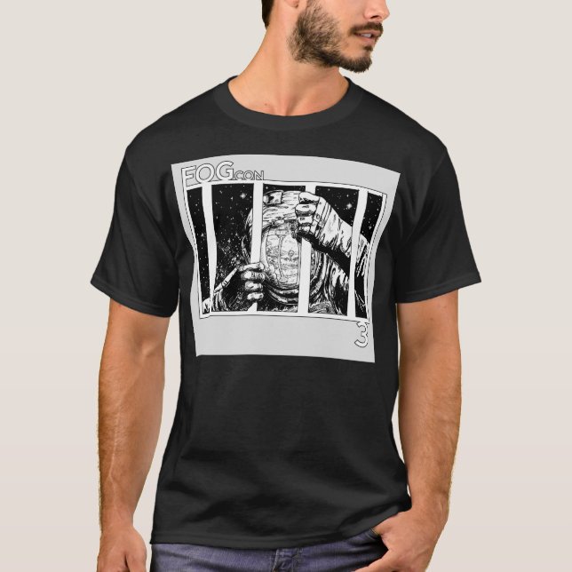 Camiseta del logotipo del astronauta de FOGcon (Anverso)