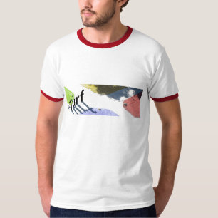 Camiseta del logotipo del césped