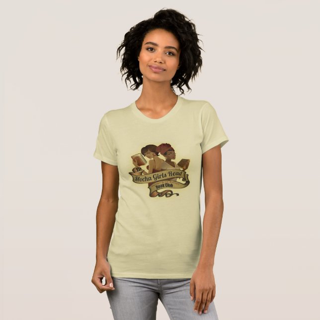 Camiseta del logotipo del círculo de lectores (Anverso completo)