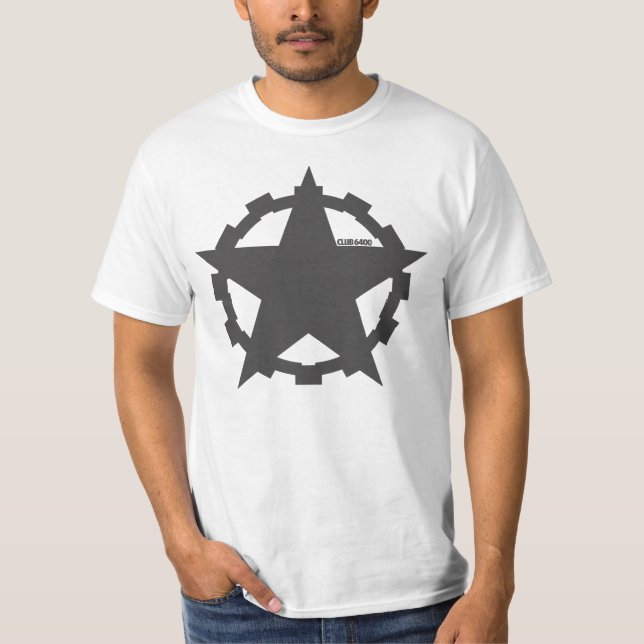 Camiseta del logotipo del club 6400 (luz) (Anverso)