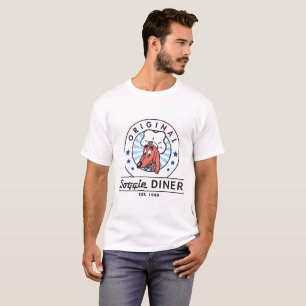 Camiseta del logotipo del COMENSAL del PERRITO