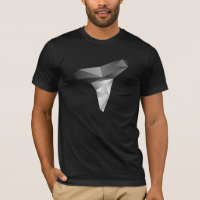 Camiseta del logotipo del diente del tiburón