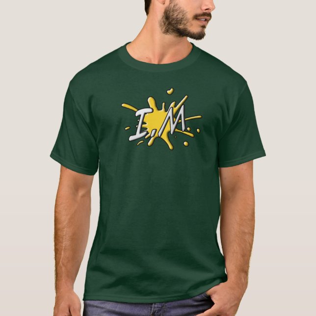 Camiseta del logotipo del Incontinencia-Man (Anverso)