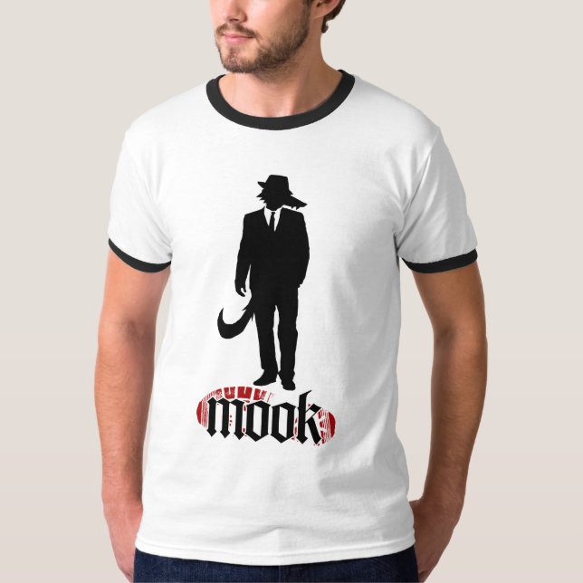 Camiseta del logotipo del lobo de Mook (Anverso)
