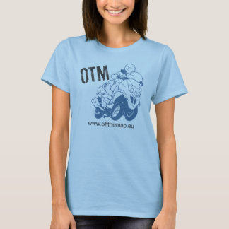 Camiseta Del logotipo del mapa con la plantilla